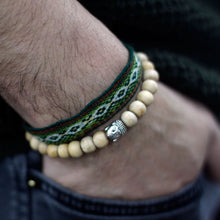 Fragrant Sandal Beads & Buddha Bangle