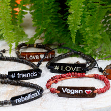 Coco Slogan Bracelet - #Friends