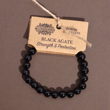 Black Agate Power Bracelet
