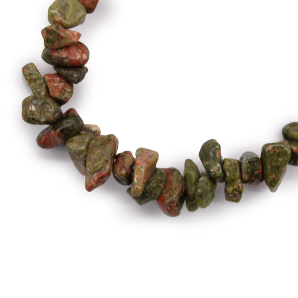 Green Jasper Chipstone Bracelet