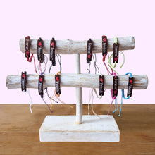 Handmade Friendship Bracelets - Friends Coconut Print