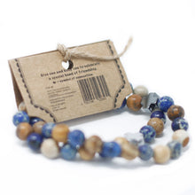 Set of 2 Gemstone Friendship Bracelets - Harmony - Rainbow Gemstones