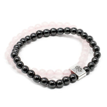 Rose Quartz Magnetic Gemstone Bracelet