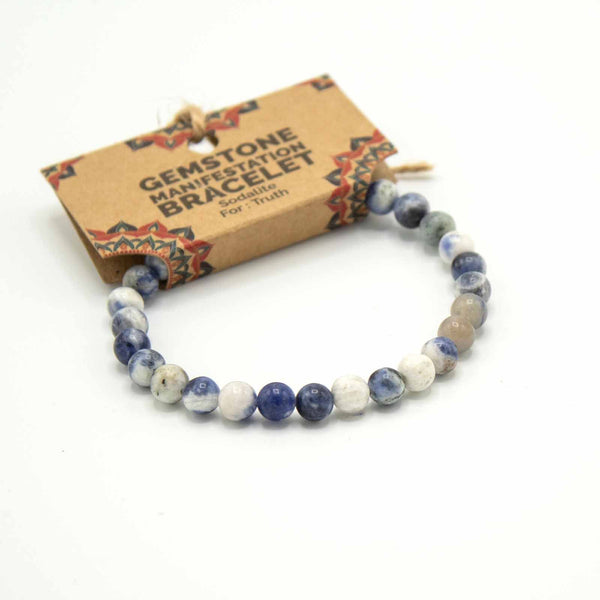 Sodalite Manifestation Bracelet - Truth