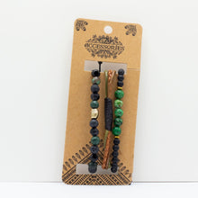 Mens Premium Bracelet Sets - Outdoor Greens Collection