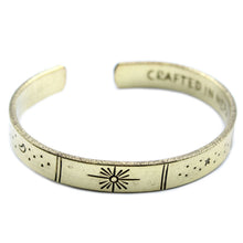 Brass Inspiration Bracelet - Galaxy & Stars