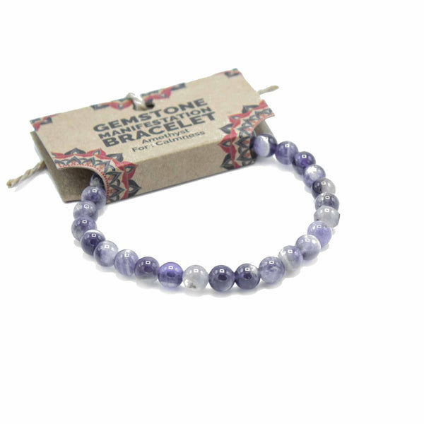 Amethyst Manifestation Bracelet - Calmness