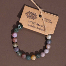 Moss Agate Power Bracelet