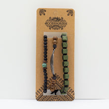 Mens Premium Bracelet Sets - Outdoor Greens Collection