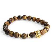 Gold Tiger Tiger Eye Gemstone Bracelet