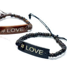 Coco Slogan Bracelet - #Love