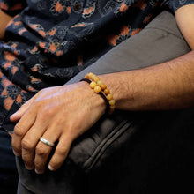 Yellow Aventurine Gemstone Double Power Bracelet