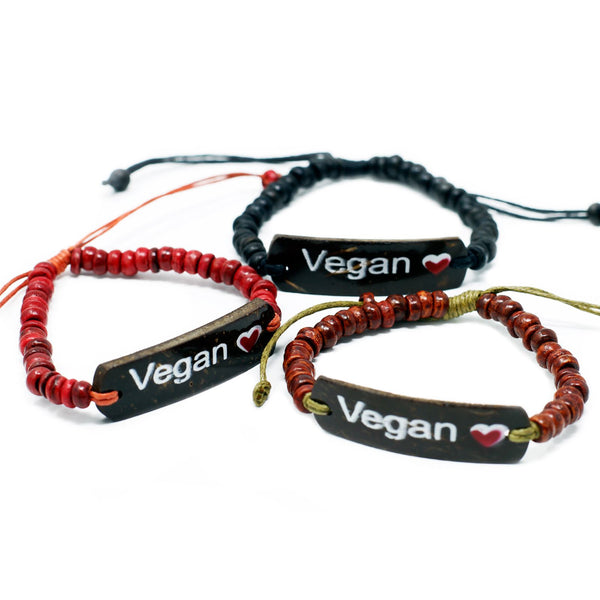 Coco Slogan Bracelet - Vegan