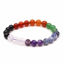 Power Bracelet with Chakra Stones