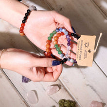 Power Bracelet with Chakra Stones