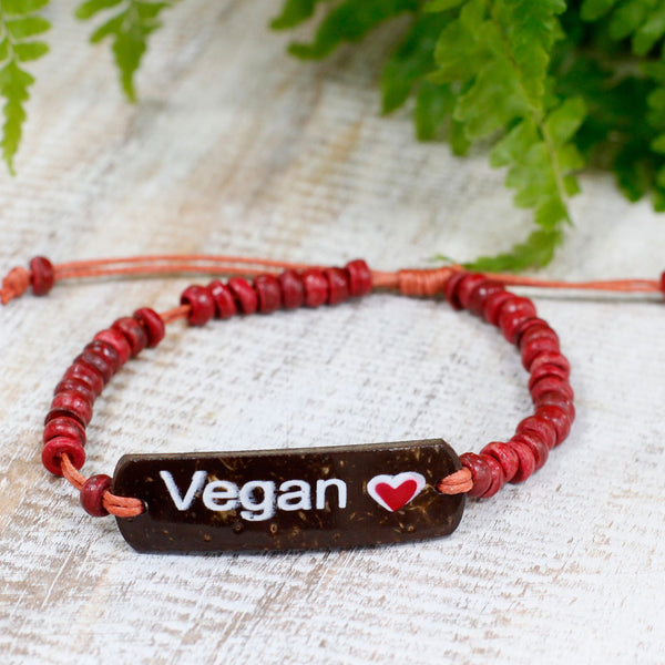 Coco Slogan Bracelet - Vegan