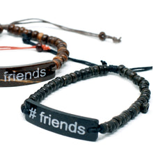 Coco Slogan Bracelet - #Friends