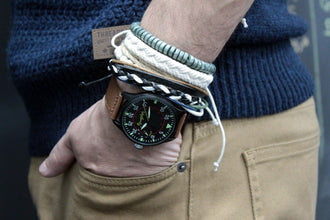 Men's Dark & Handsome Bracelet Set