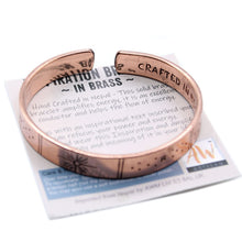 Copper Inspiration Bracelet - Galaxy & Stars