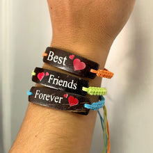 Handmade Friendship Bracelets - Friends Coconut Print