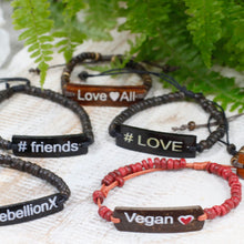 Coco Slogan Bracelet - Vegan