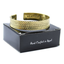 Brass Tibetan Tree of Life Mantra Bracelet