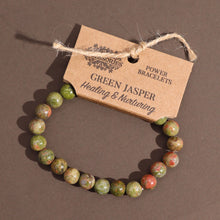 Green Jasper Power Bracelet
