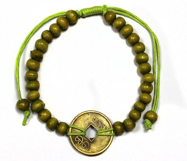 Good Luck Feng Shui Bracelets - Lime Green