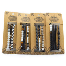 Mens Premium Bracelet Sets - City Slicker Blacks