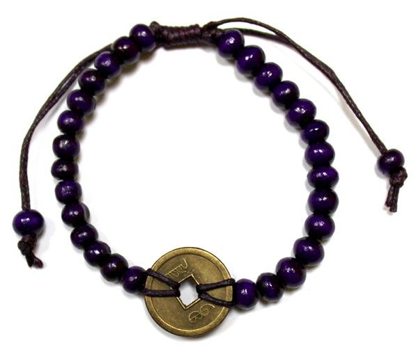 Good Luck Feng Shui Bracelets - Purple
