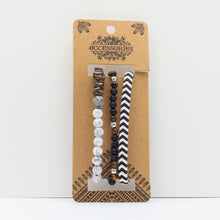 Mens Premium Bracelet Sets - City Slicker Blacks